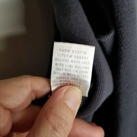 Barbara Lesser Long Cardigan sweater gray hook eye closure pockets kimono XL‎ - Picture 9 of 13